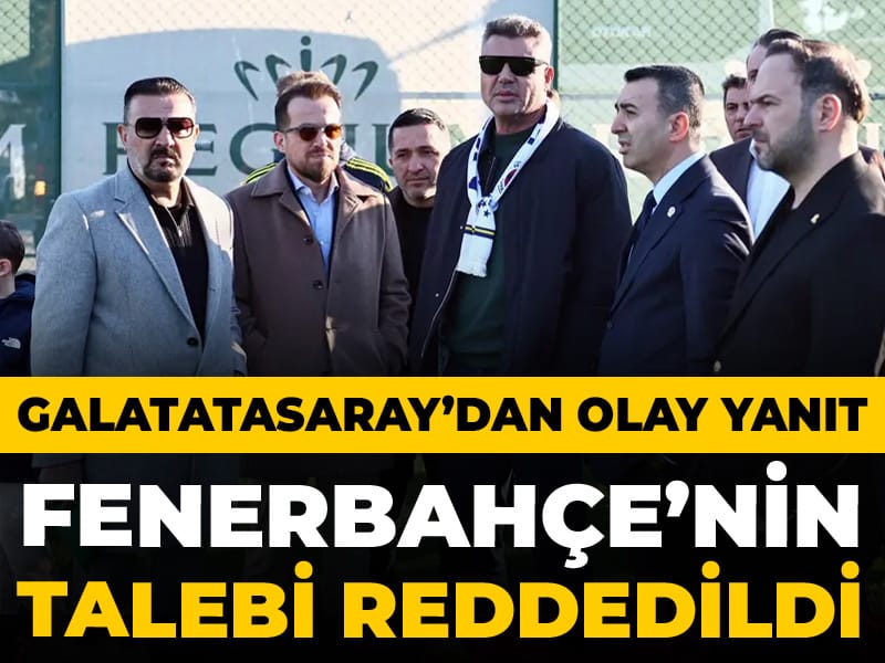 Galatasaray kararını iletti: Fenerbahçe'nin talebine ret