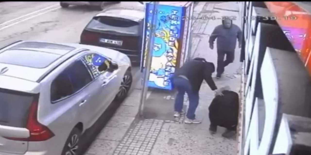 Rüzgarda patlayan cam parçaları başına düştü! Kaldırımda yürürken yaralandı