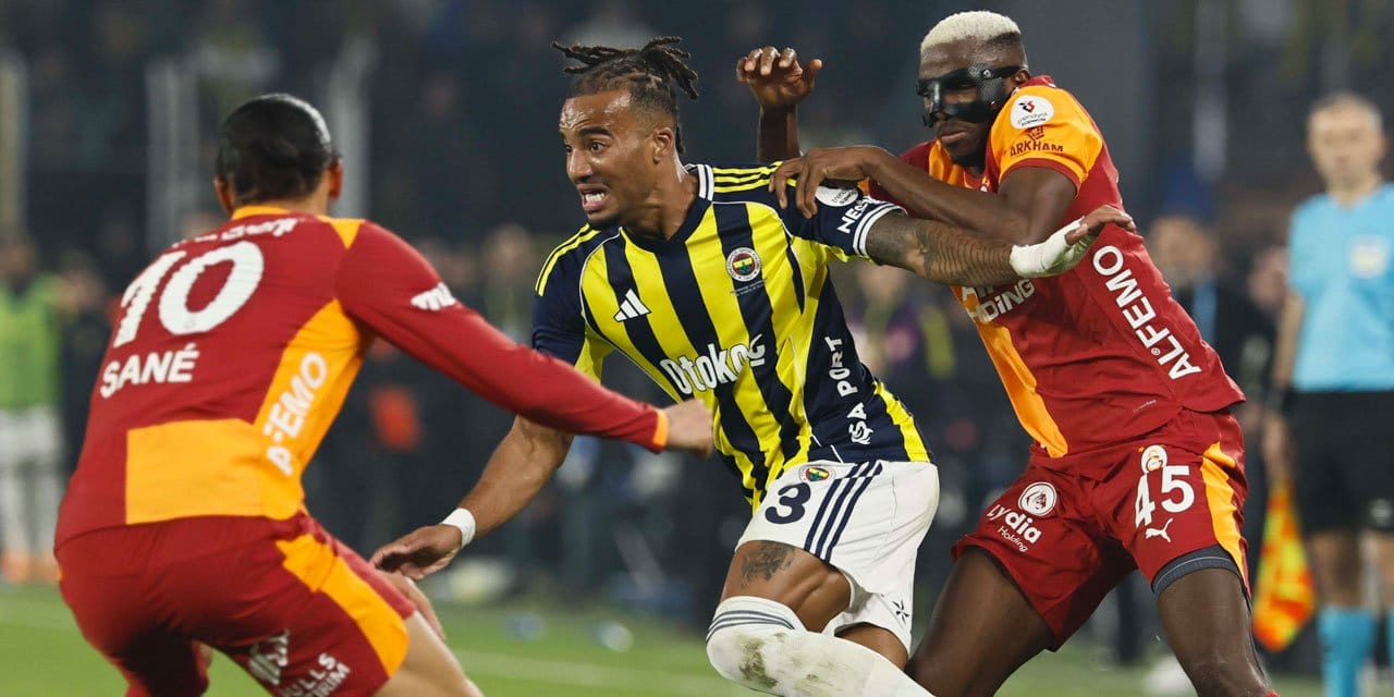 Galatasaray Fenerbahçe derbisinin ilk 11'leri belli oldu