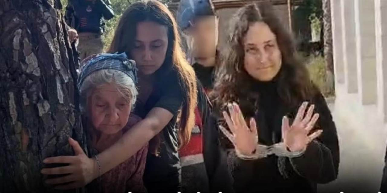 Akbelen direnişinin sembol ismi Esra Işık duruşmaya böyle götürüldü!