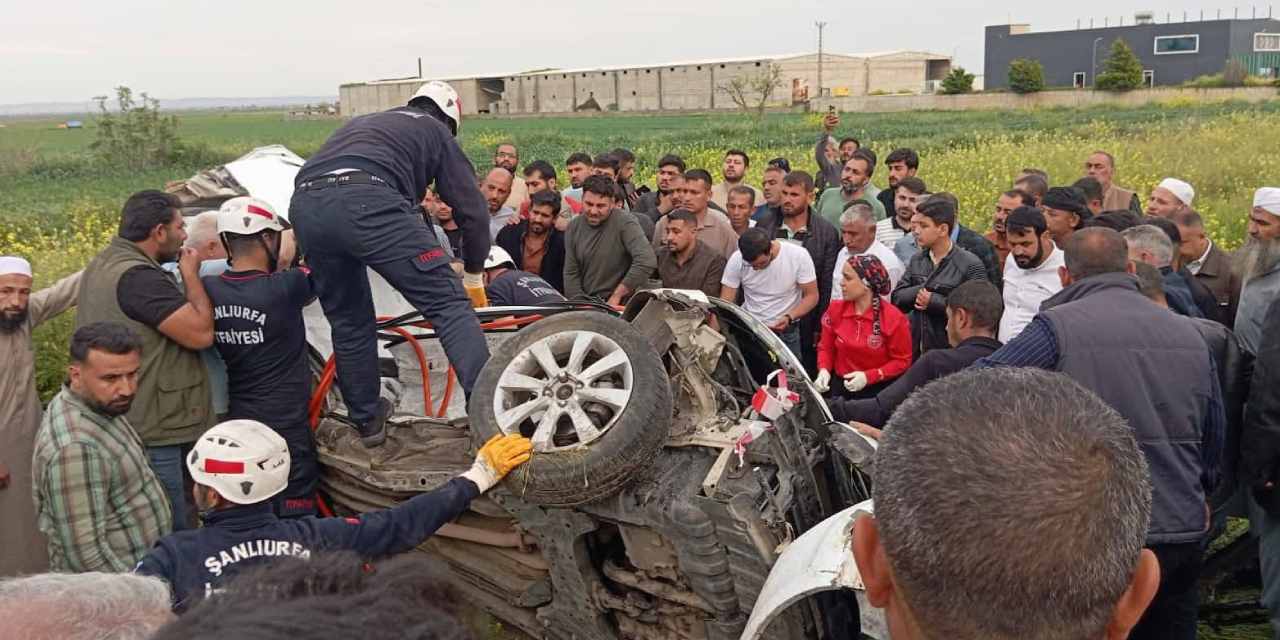 Şanlıurfa'da otomobiller birbirine girdi: 2 çocuk hayatını kaybetti!