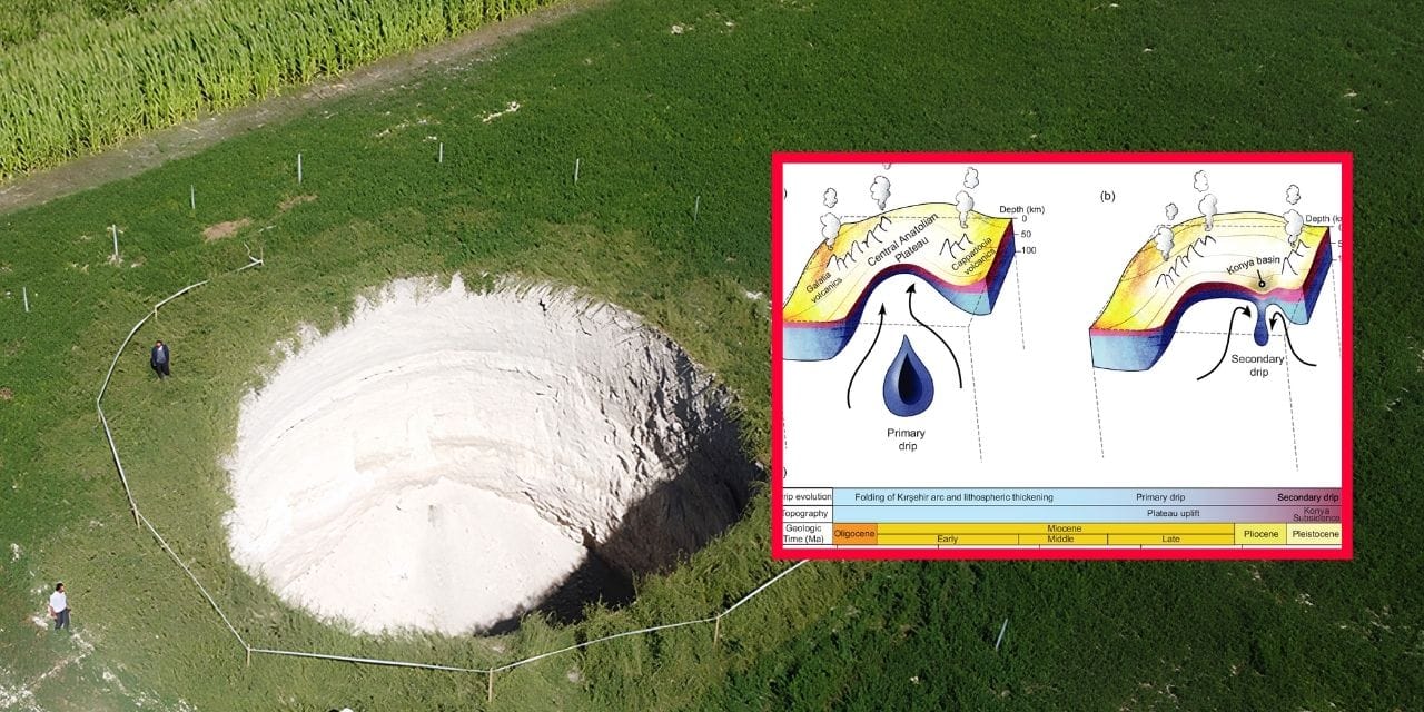 Konya'nın altında yer kabuğu "damlıyor"