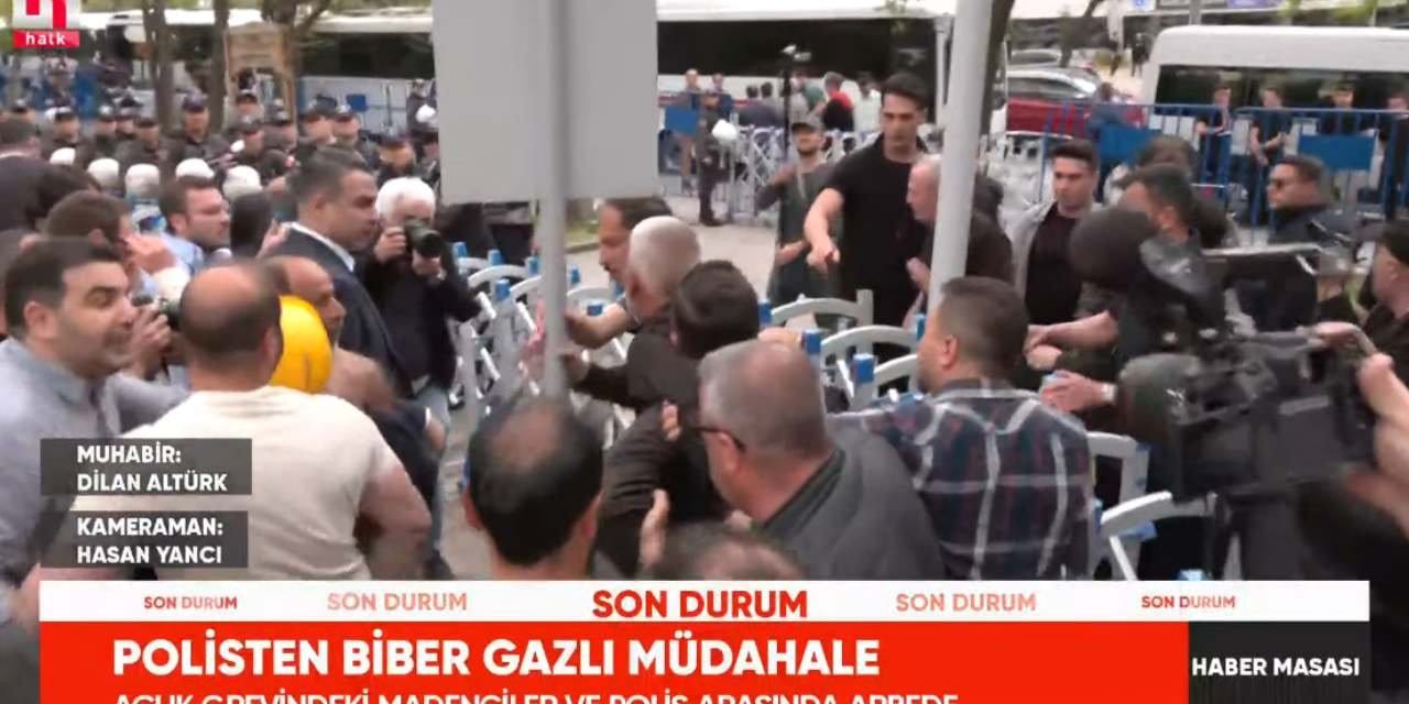 Son Dakika |Madenciye biber gazı Başaran Aksu'ya da gözaltı