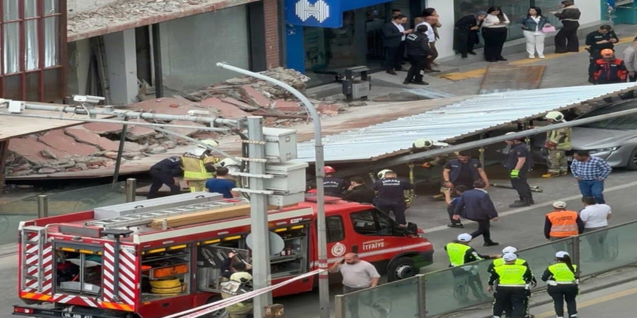 Ankara’da, kontrollü yıkımda bariyer devrildi: 3 yaralı