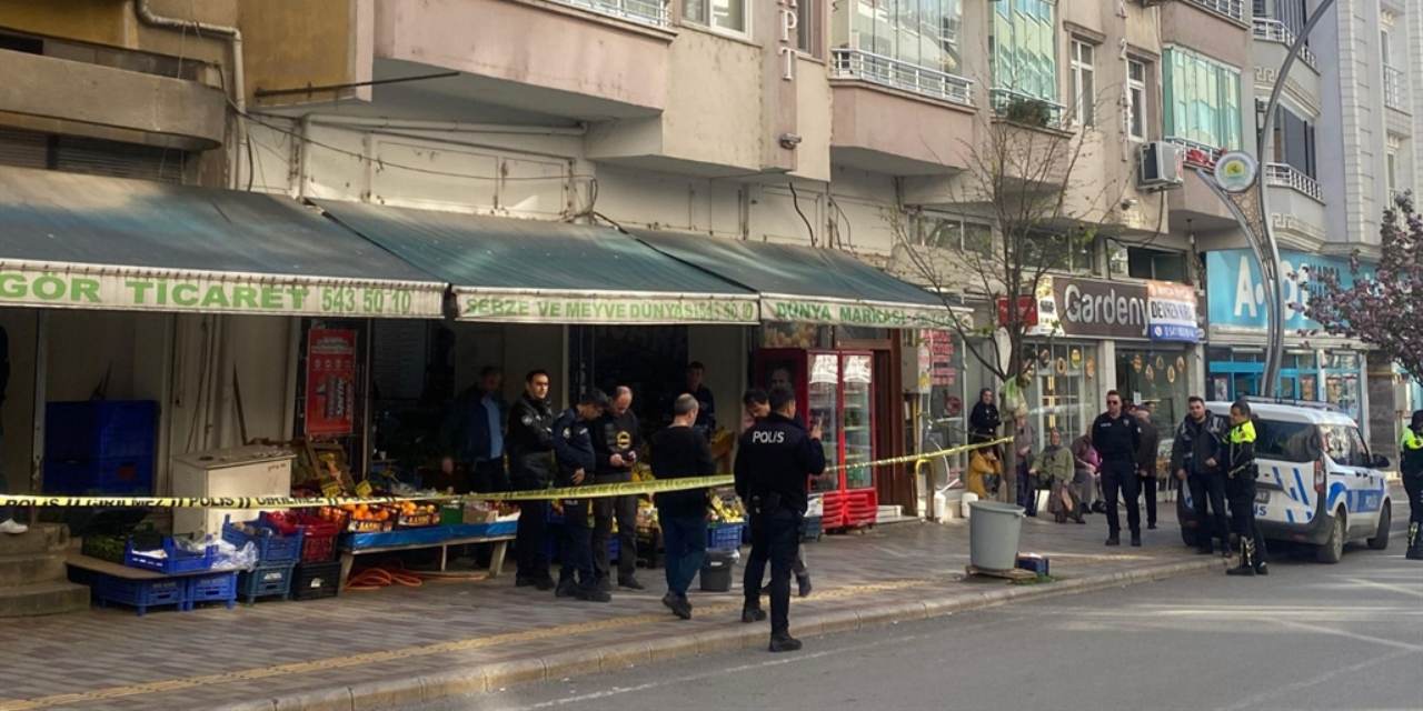 Tartıştığı eniştesinin çalıştığı manava kurşun yağdırdı