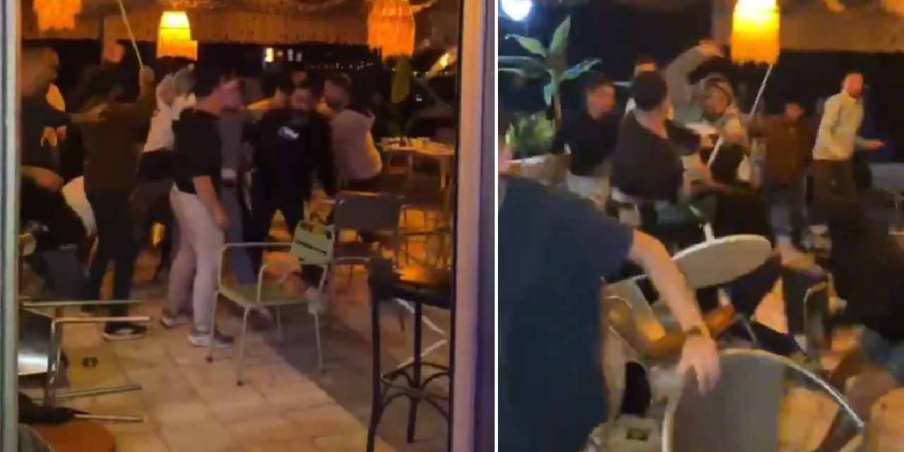 İzmir’in cennetten çıkma sahilini savaş alanına çevirdiler! Otobüslerle gelip mekan bastılar