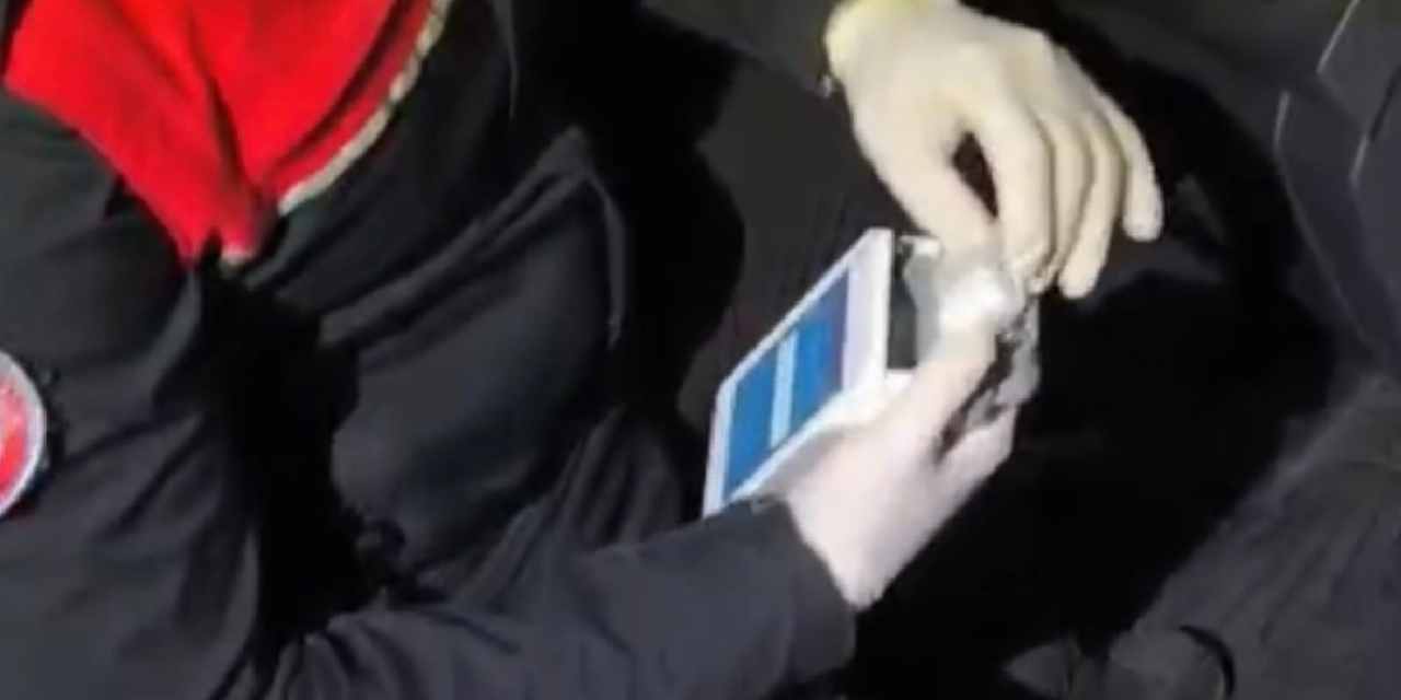 Kağıt bitti yazan POS cihazından uyuşturucu çıktı