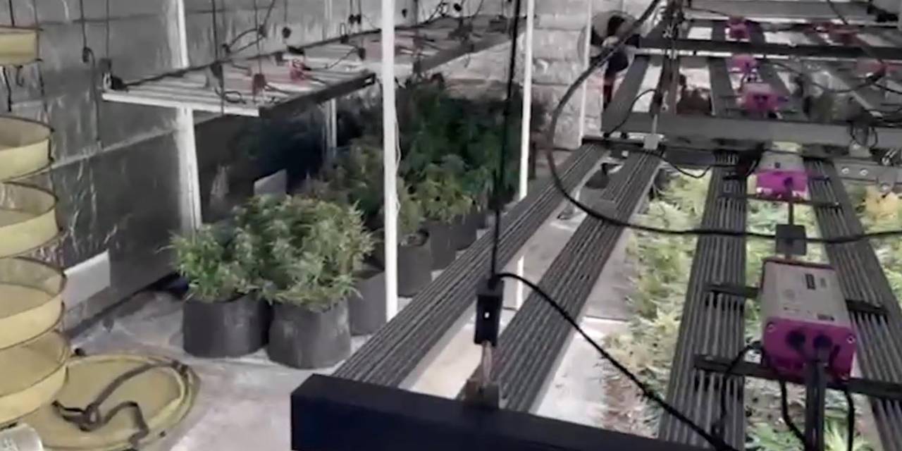 Evi uyuşturucu imalathanesine çevirmişler!