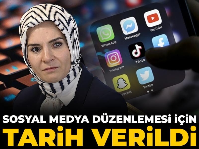 Son dakika | Sosyal medya düzenlemesi için tarih verildi