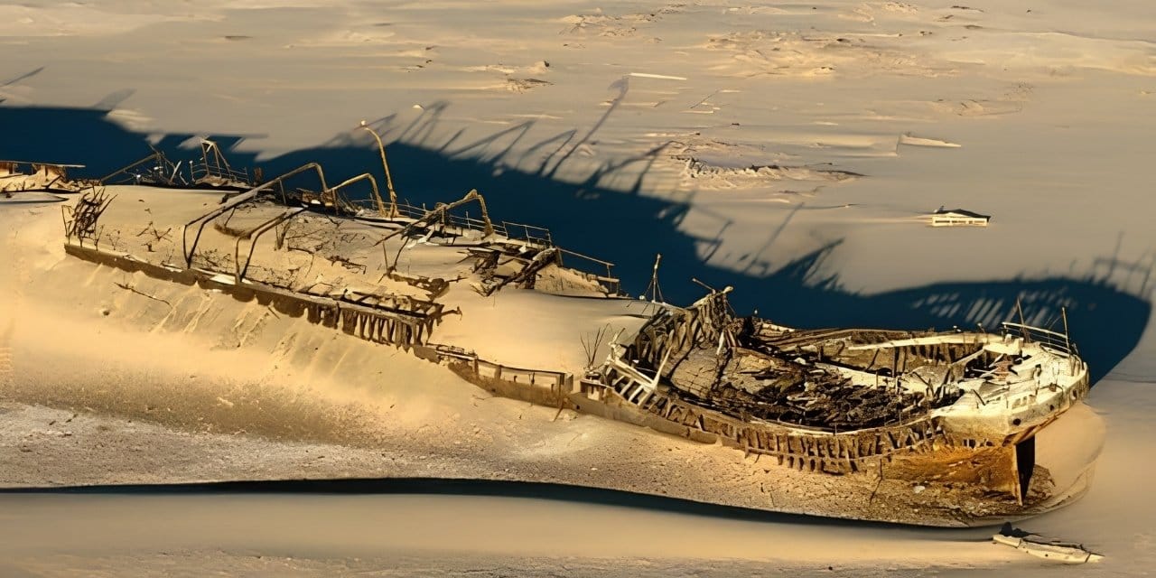 Okyanusta kaybolan hazine gemisi 500 yıl sonra çölde bulundu