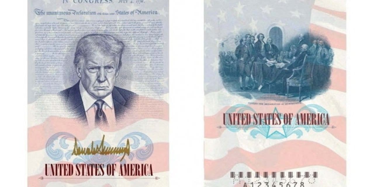 Trump ABD pasaportuna kendi fotoğrafını koyacak