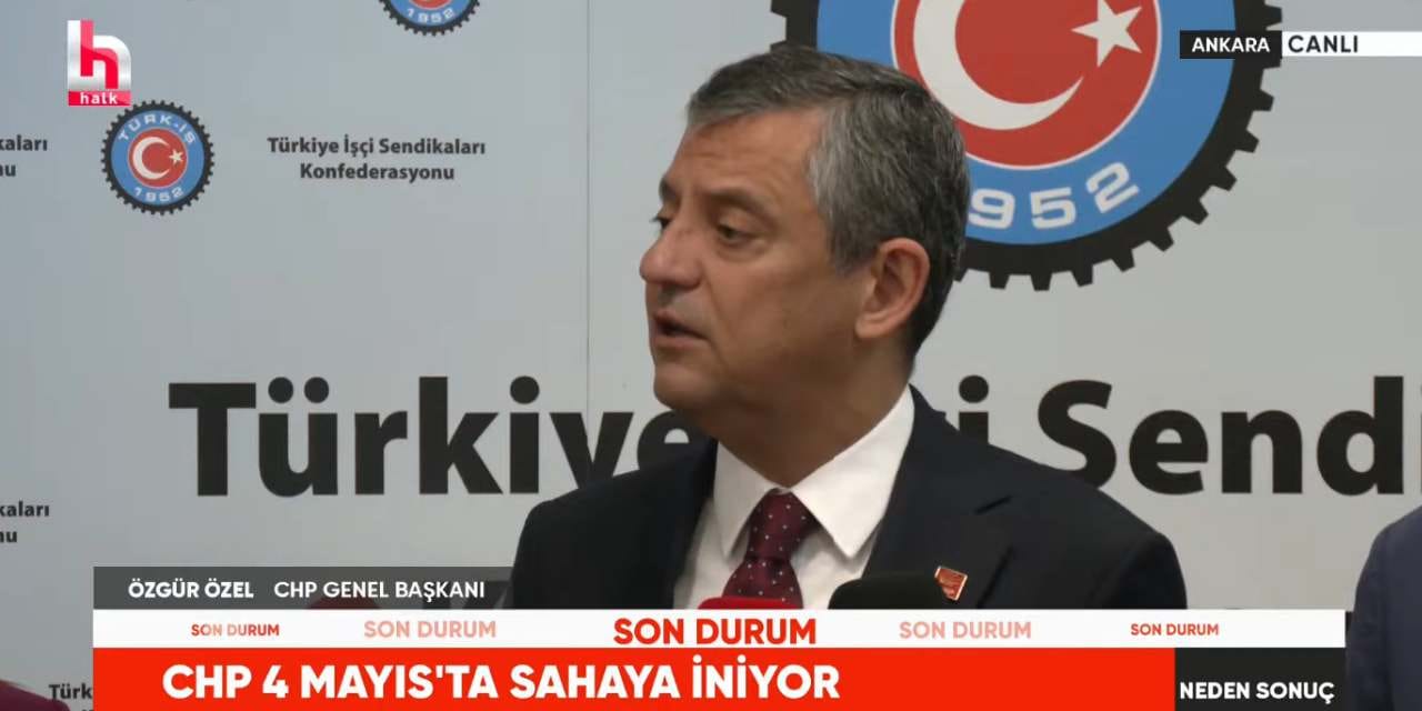 Son Dakika | Özgür Özel'den ittifak açıklaması! "Hangi eli tutmamız gerekiyorsa o eli tutacağız"