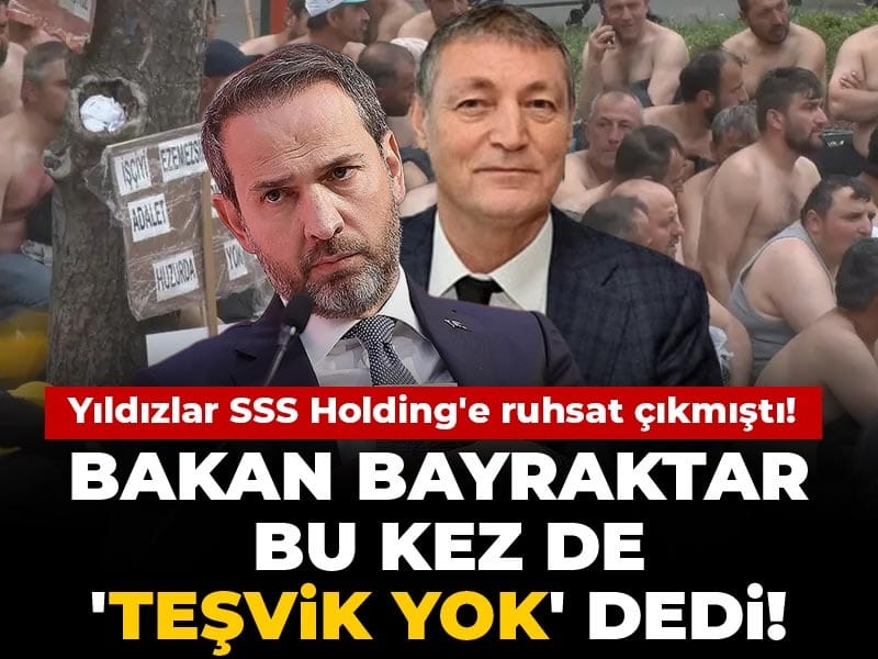 Yıldızlar SSS Holding'e ruhsat çıkmıştı! Bakan Bayraktar bu kez de 'teşvik yok' dedi!