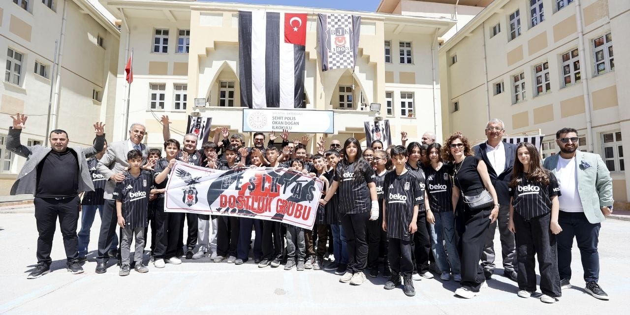 Malatyalı çocukları Beşiktaşlı yaptılar
