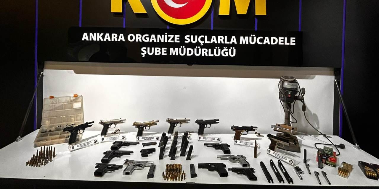 Ankara'da silah kaçakçılığı operasyonu: 4 kişi tutuklandı