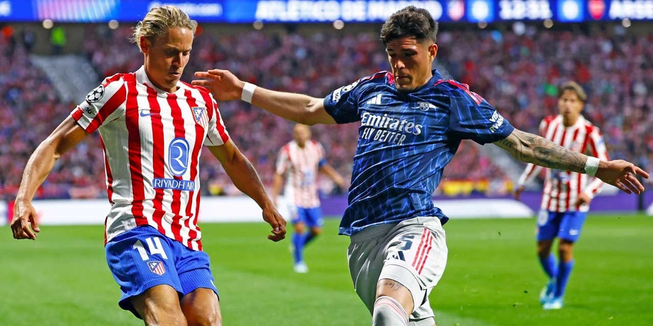 Arsenal ve Atletico Madrid yenişemedi