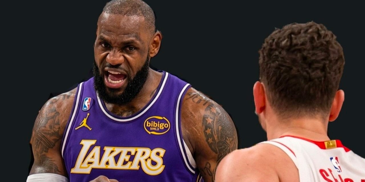 Alperen Şengün LeBron James'i çıldırttı: Üzerine yürüdü küfür etti