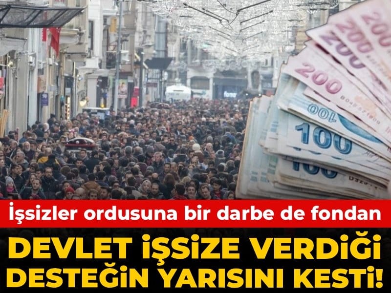 İşsizlik Sigortası Fonu'nda devlet katkısı azaltıldı