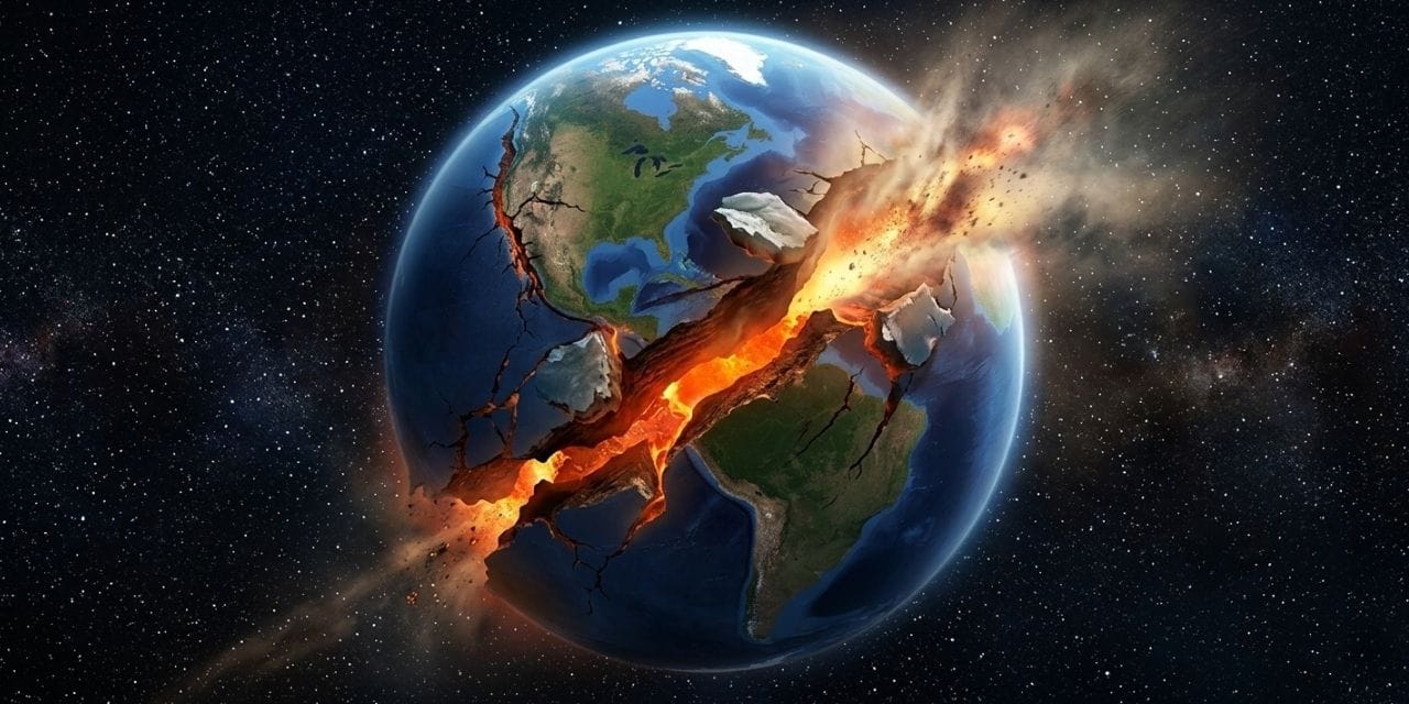 Dünya'nın kabuğunda 75 km'lik yarık açıldı: İlk kez görüntülendi