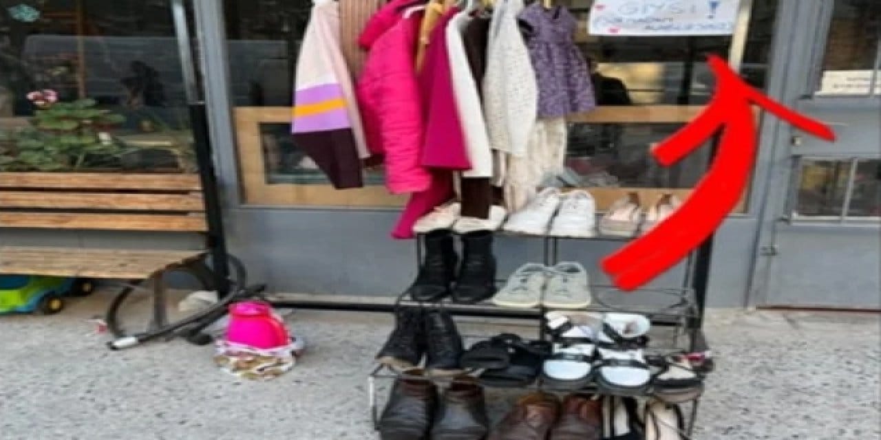 Gıdadan sonra şimdi de askıda kıyafet dönemi
