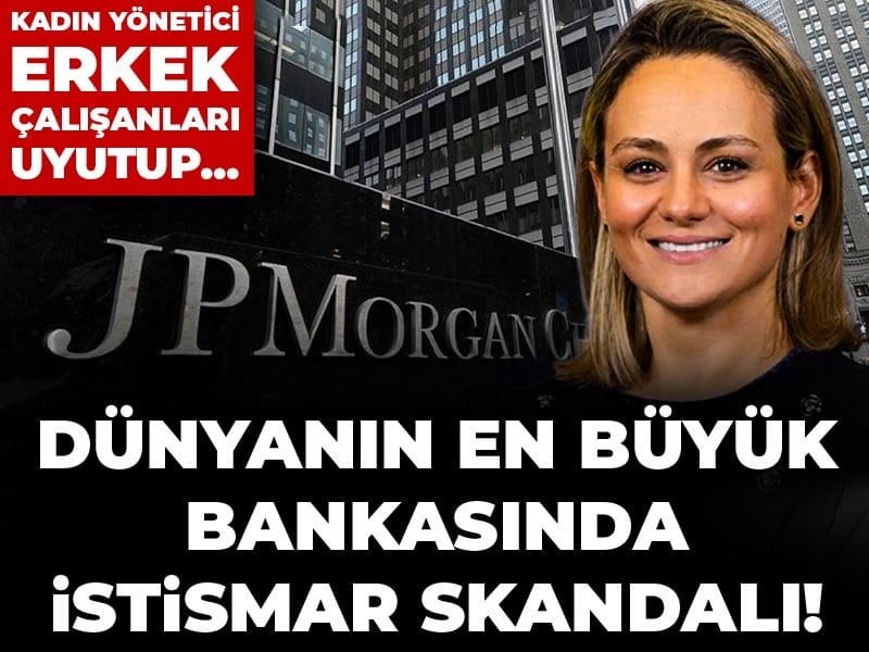 Dünyanın en büyük bankasında istismar skandalı! Kadın yönetici erkek çalışanları uyutup...