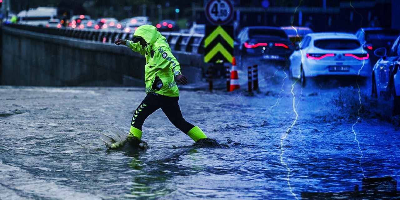 Sel, su baskını, yıldırım... Bakanlıktan 8 il için sarı alarm