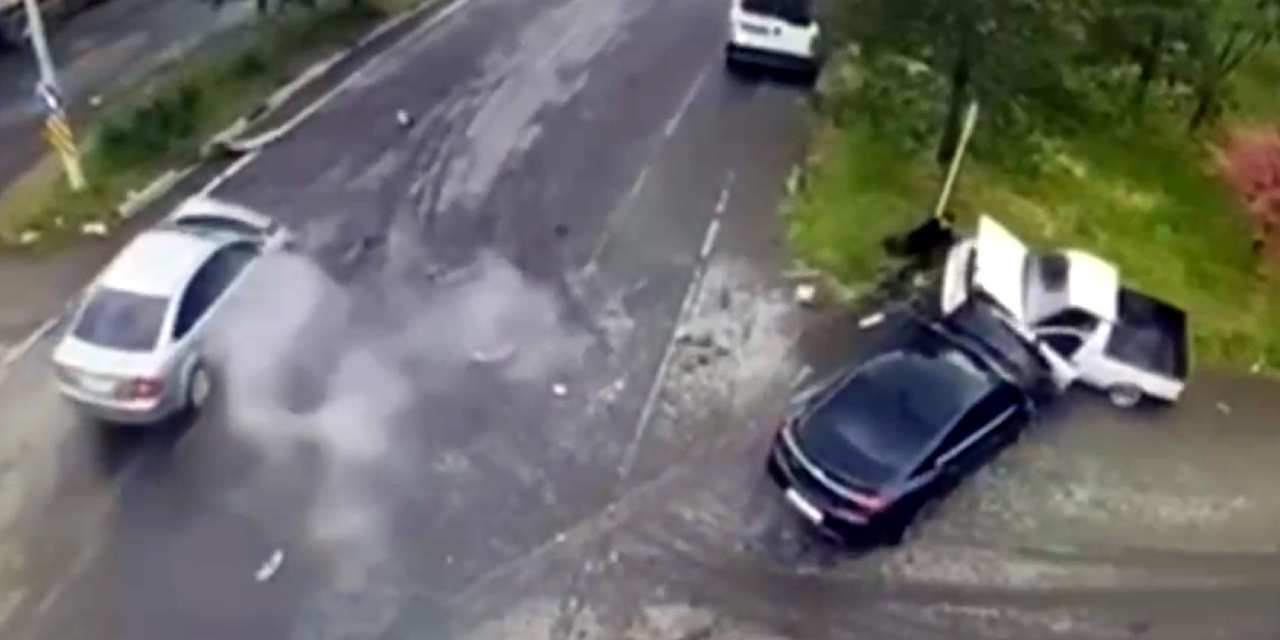 Tekirdağ’da feci kaza! Arabasını tamir ederken araç çarptı
