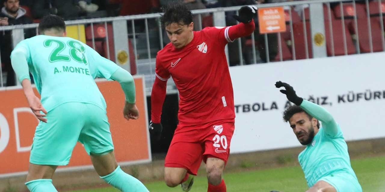 Boluspor 3 puanı 3 golle aldı