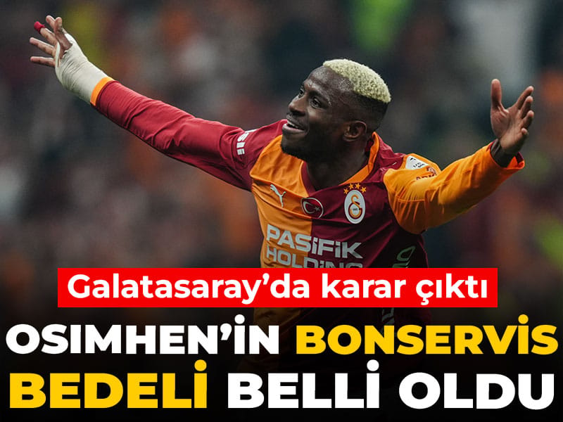 Victor Osimhen'in bonservis bedeli belli oldu