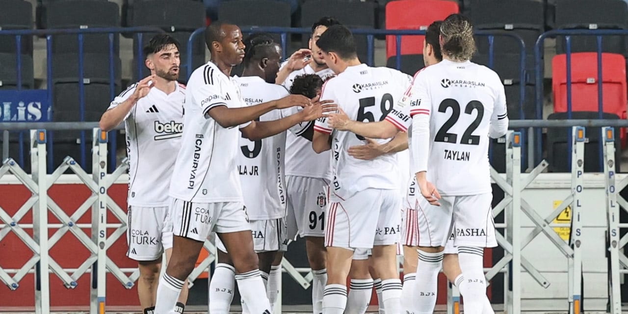 Beşiktaş ilk yarı işi bitirdi: Gaziantep'te zorlanmadı