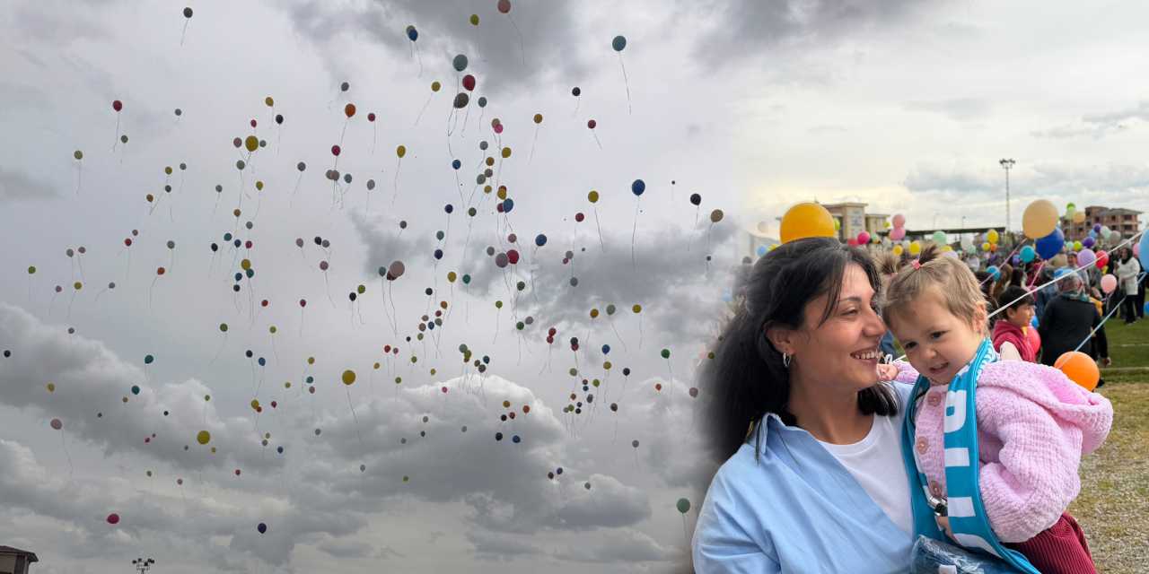 Minik Umay kanseri yendi: Konyalılar gökyüzünü balonlarla doldurdu!