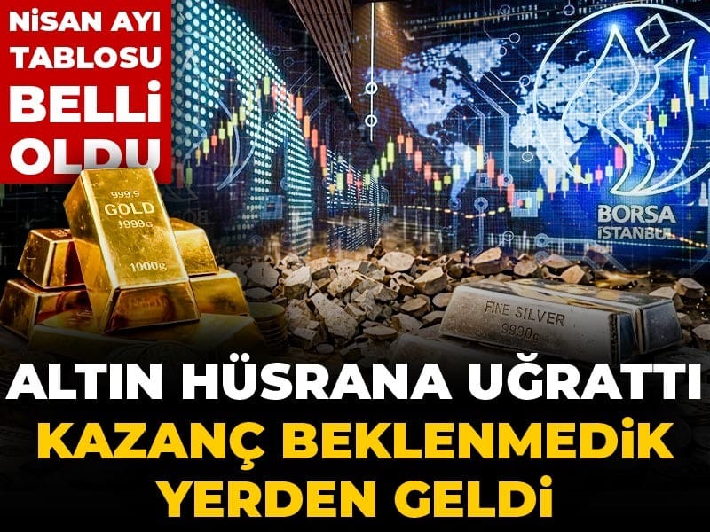 Altın hüsrana uğrattı kazanç beklenmedik yerden geldi