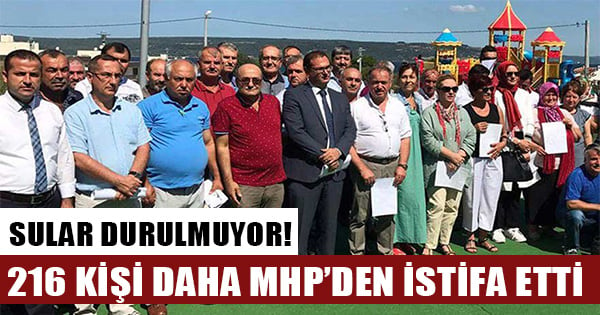 MHP'nin Çanakkale Lapseki ve Gökçeada teşkilatları da istifa etti