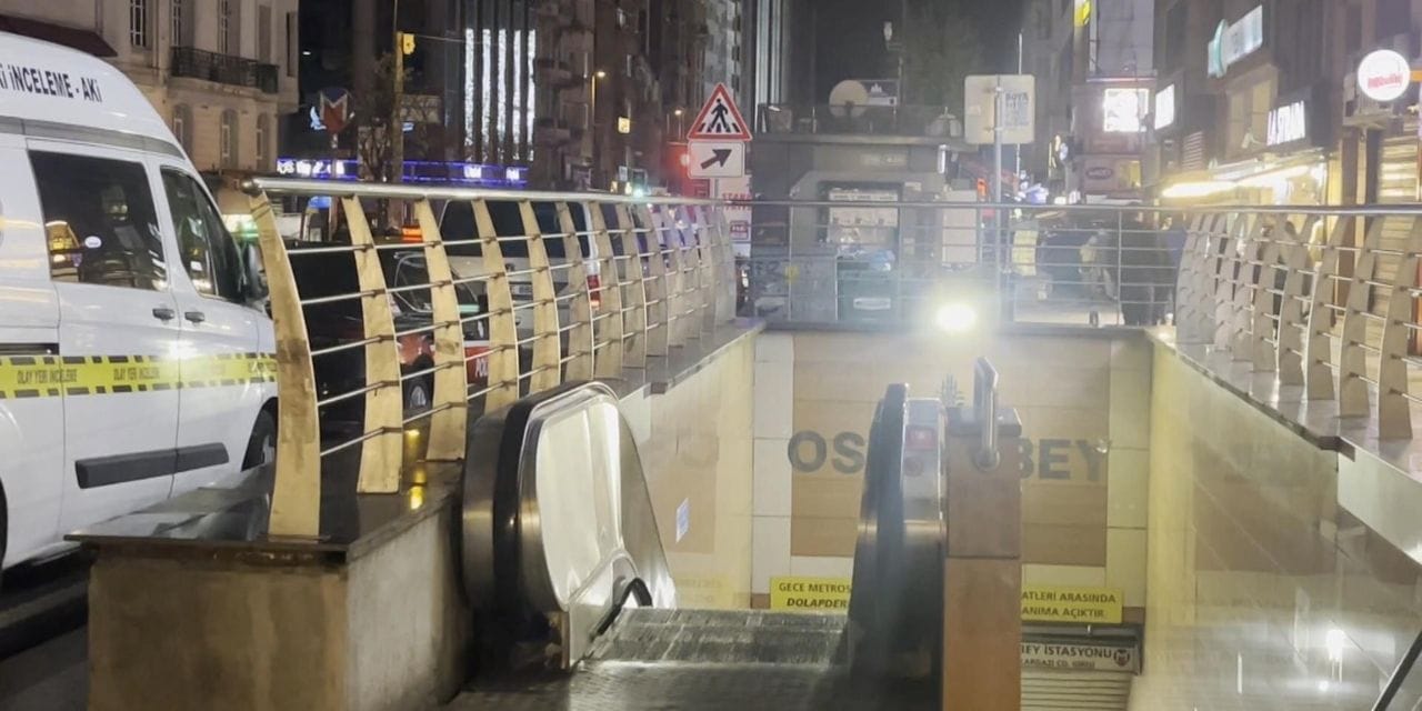 Osmanbey metroda raylara düşen genç öldü