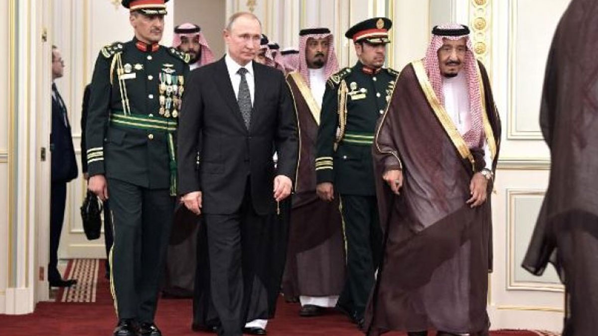 Putin, Suudi Arabistan’da