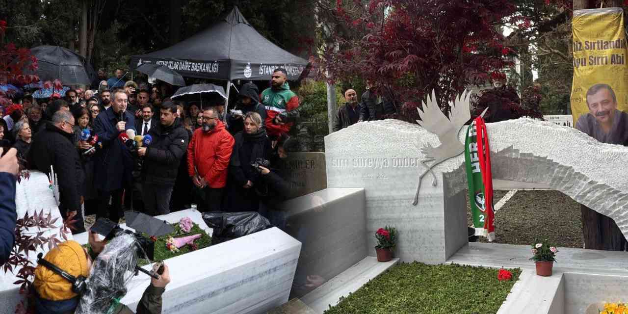 Sırrı Süreyya Önder mezarı başında anıldı!