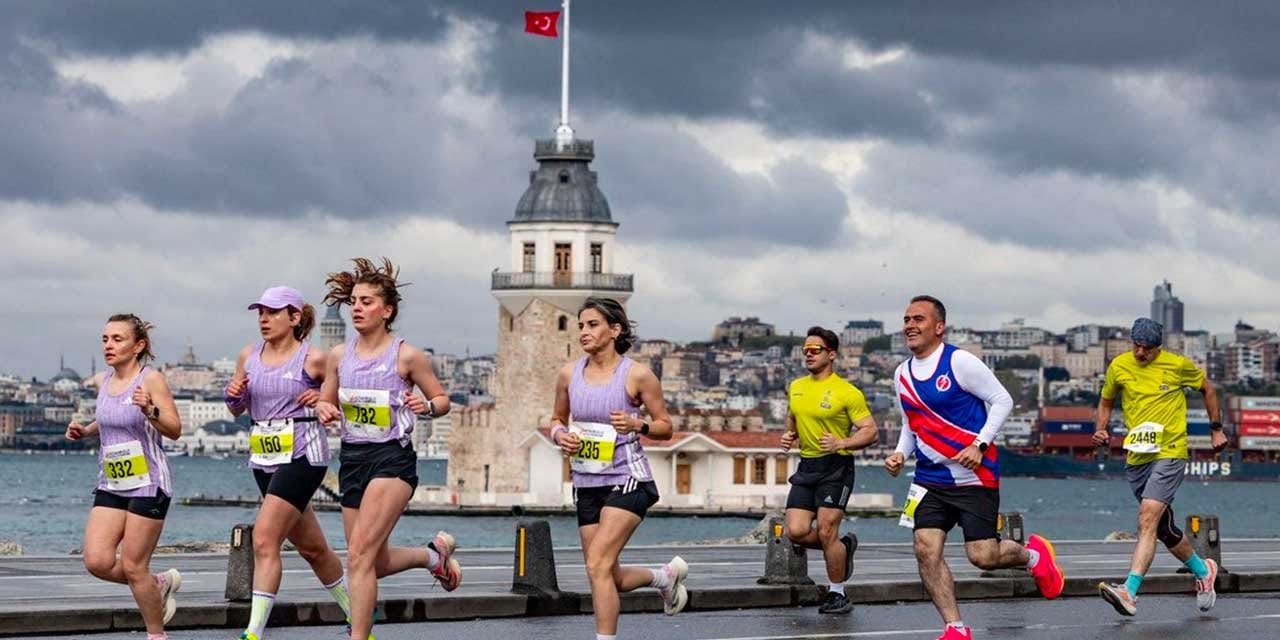 Yağmur yağdı İstanbul koştu: Yaklaşık 4 bin kişi katıldı