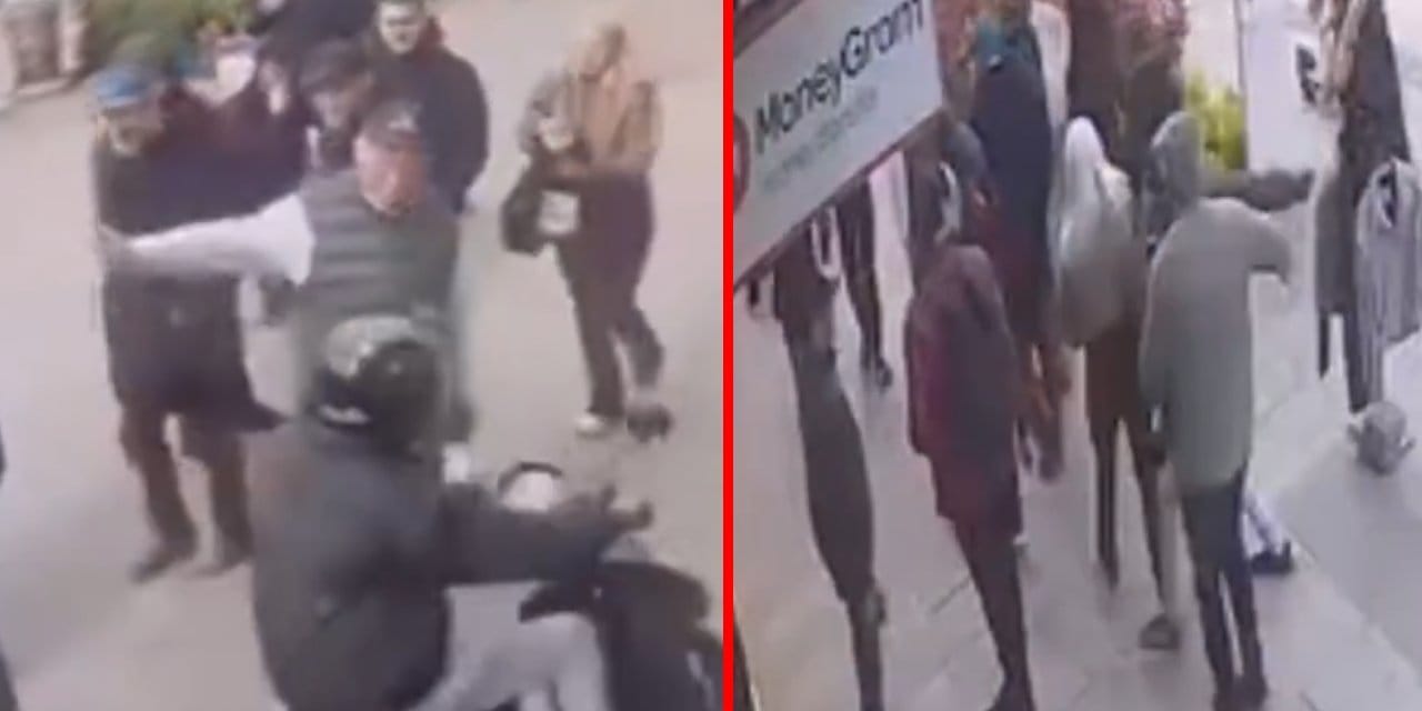 İstanbul'da "Pes" dedirten görüntüler: Kaldırımda motosiklet sürdü kendisini uyaran turiste saldırdı