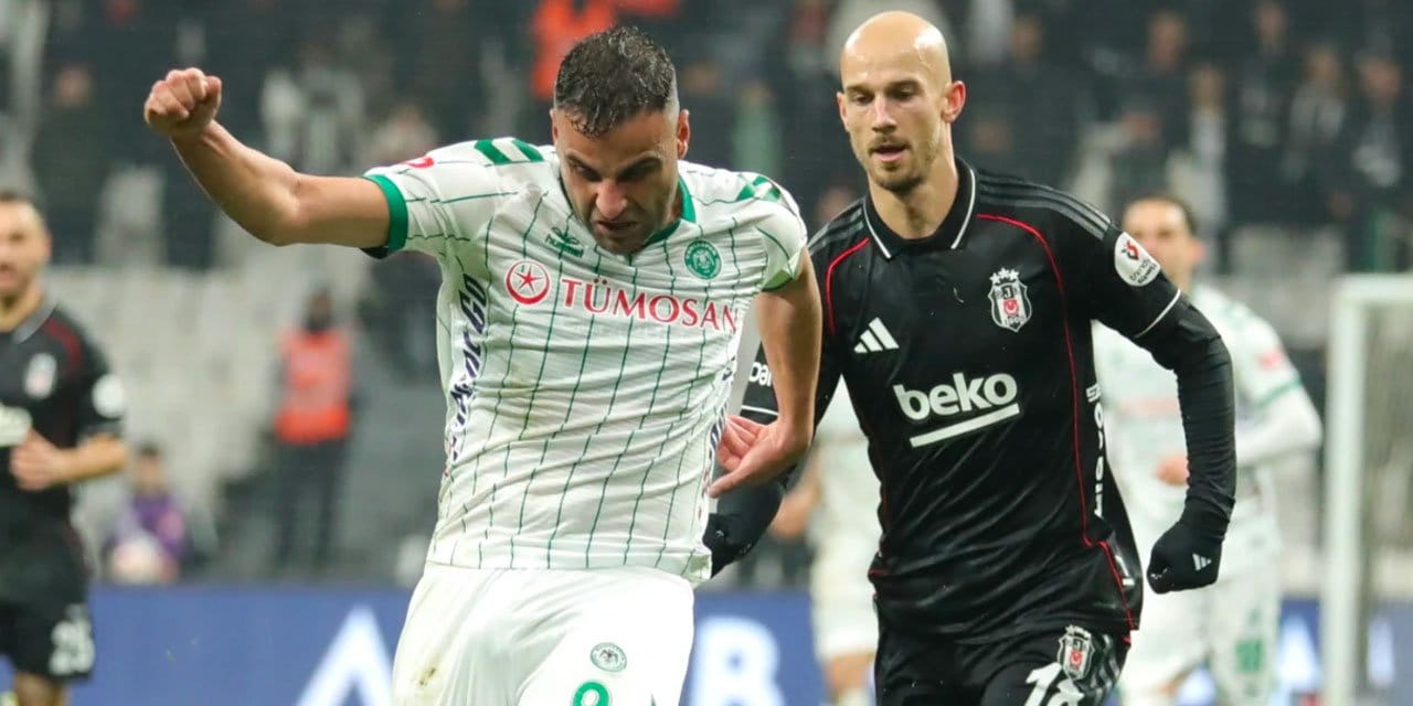 Beşiktaş ve Konyaspor berabere