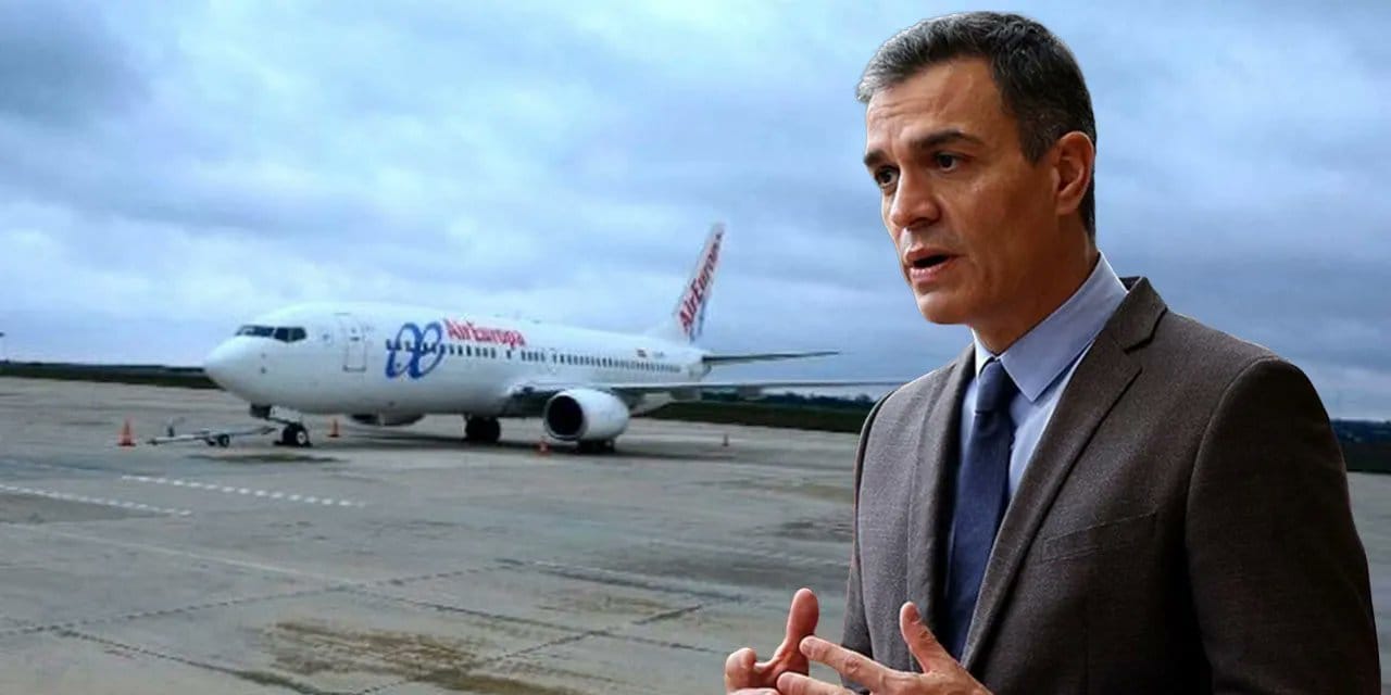 Ermenistan'a giderken zorunlu iniş yapmıştı! Pedro Sanchez Ankara'dan ayrıldı