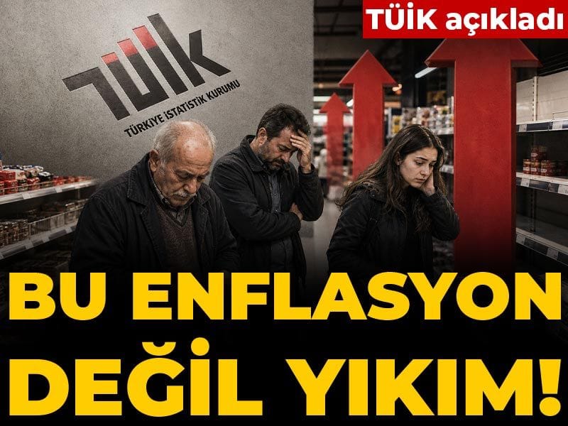 Son Dakika | TÜİK açıkladı: Nisan ayı enflasyonu belli oldu
