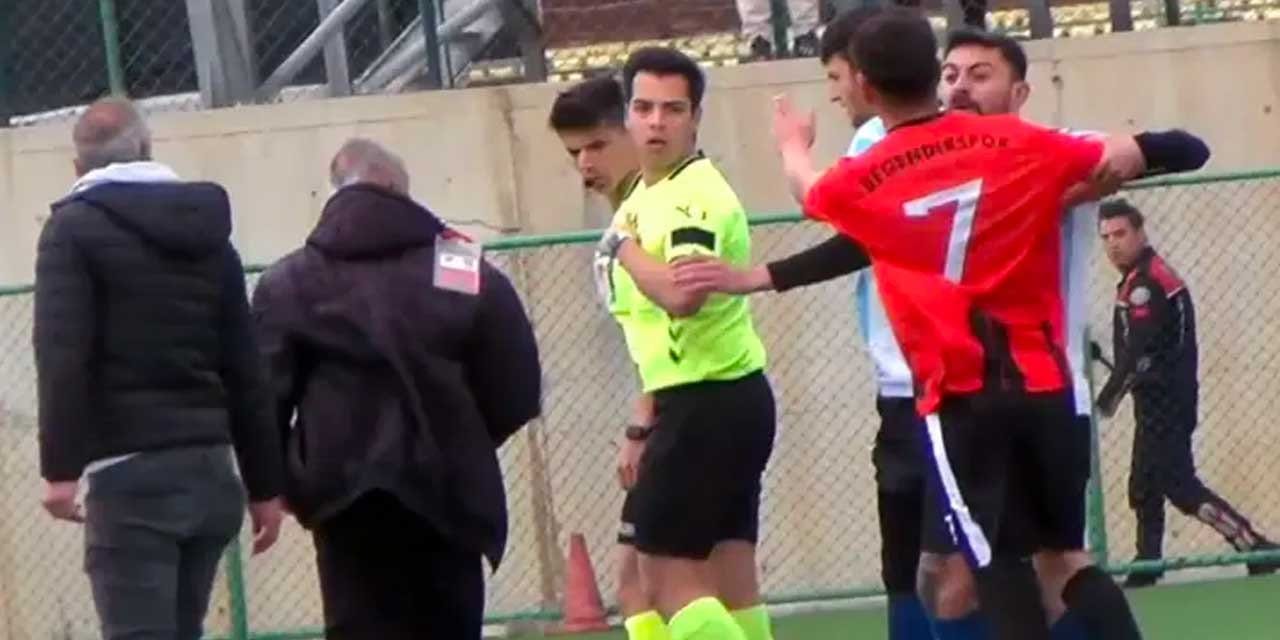Hakeme yumruk atan futbolcu serbest bırakıldı: Kulüp başkanı takımdan yolladı
