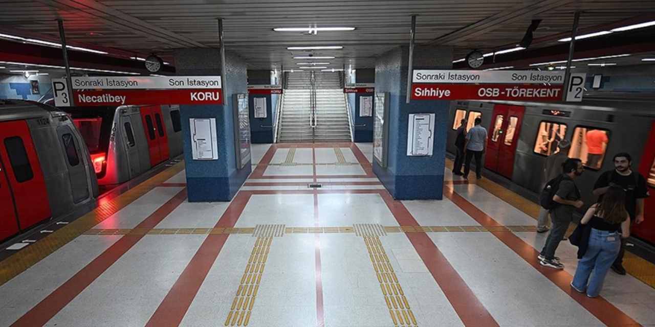 Ankaralılar dikkat! Metro seferleri durduruldu