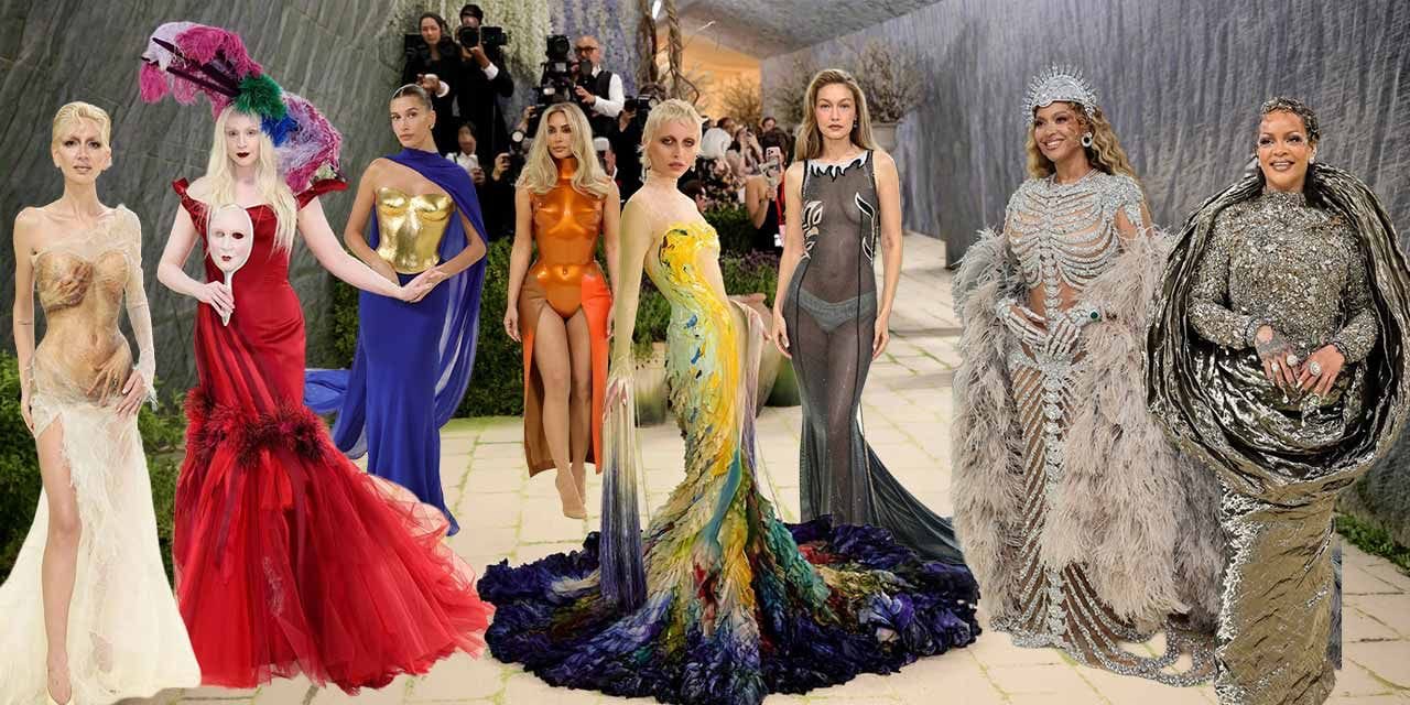Met Gala'da yıldızlar geçidi: İşte geceye damga vuran kostümler!