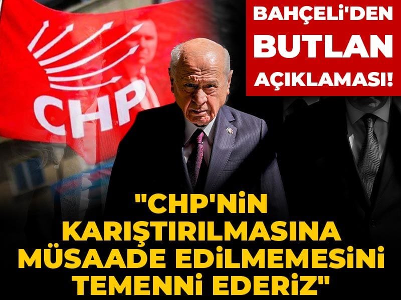 Son Dakika | Bahçeli'den butlan açıklaması! "CHP'nin karıştırılmasına müsaade edilmemesini temenni ederiz"
