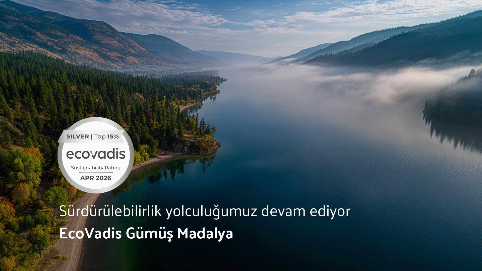 Eczacıbaşı Yapı Gereçleri’nin sürdürülebilirlik performansına EcoVadis’ten gümüş madalya