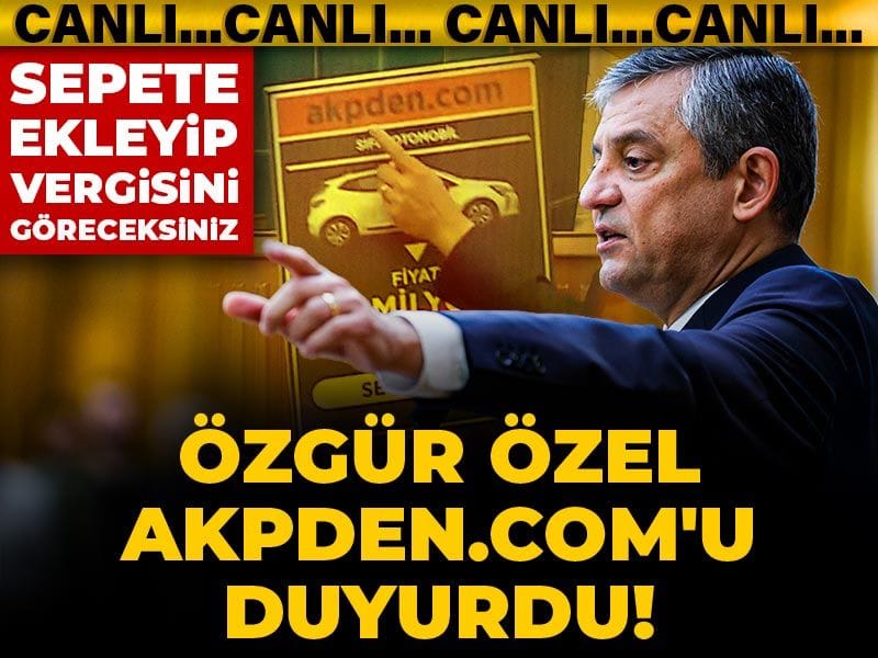 CHP seçim için sahada Özgür Özel kürsüde!  Butlan ve süreç mesajları ne olacak?