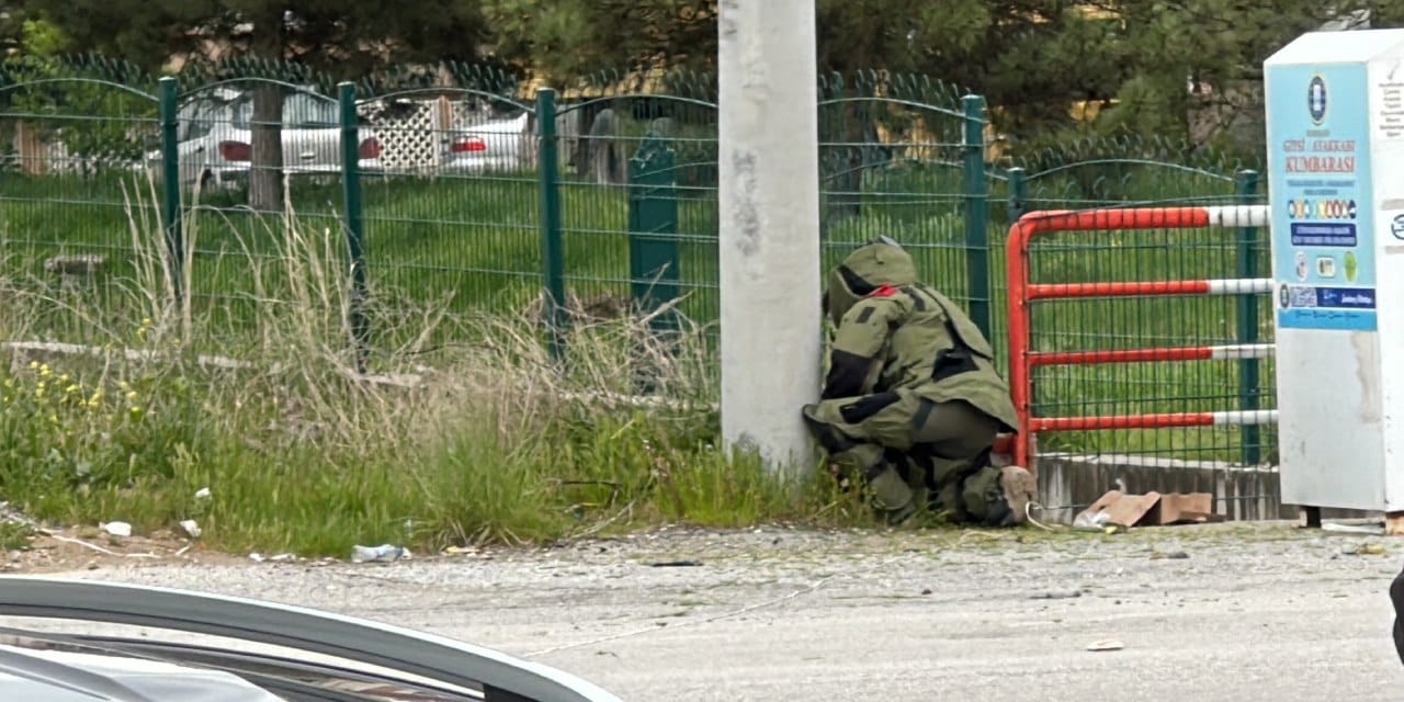 Lise civarında şüpheli paket paniği: Ekipler olaya el attı