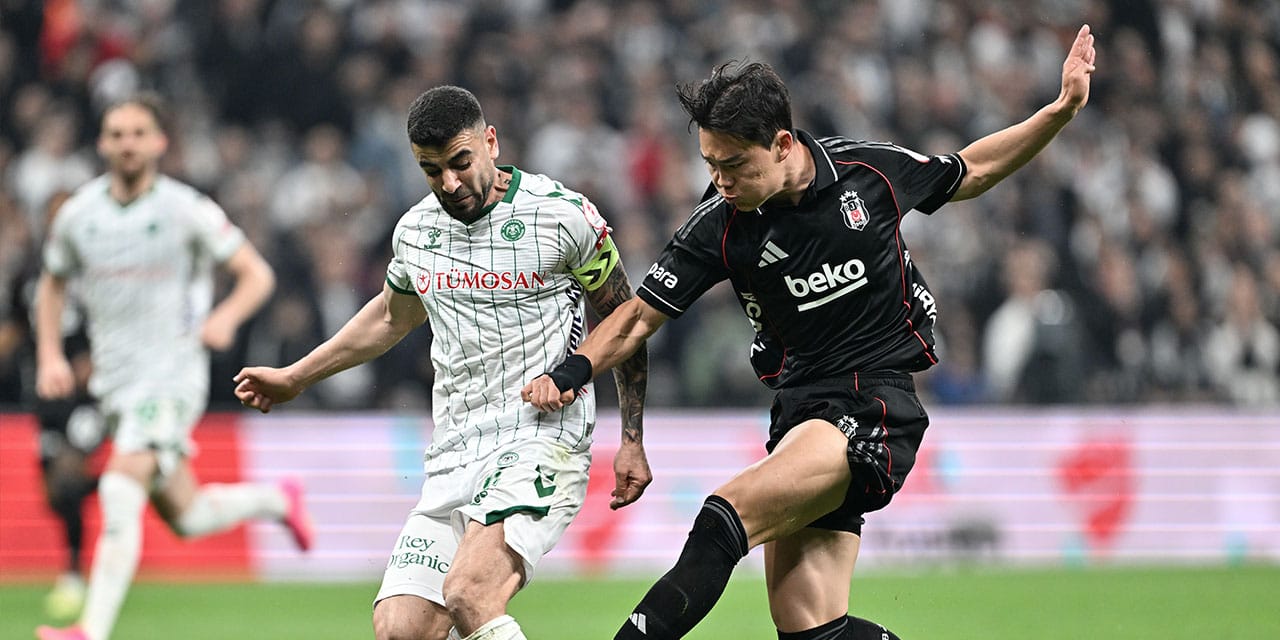 Beşiktaş uzatmalarda elendi: Konyaspor finale yükseldi