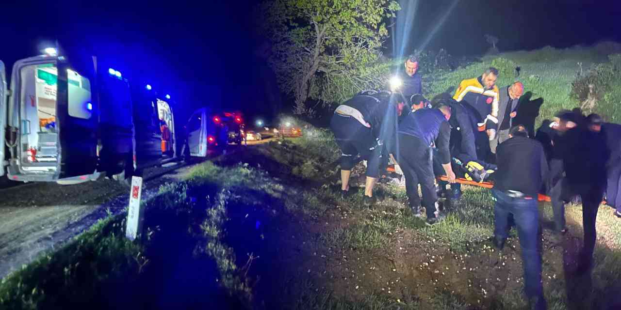 Cenazeye giderken ölümle burun buruna geldiler!